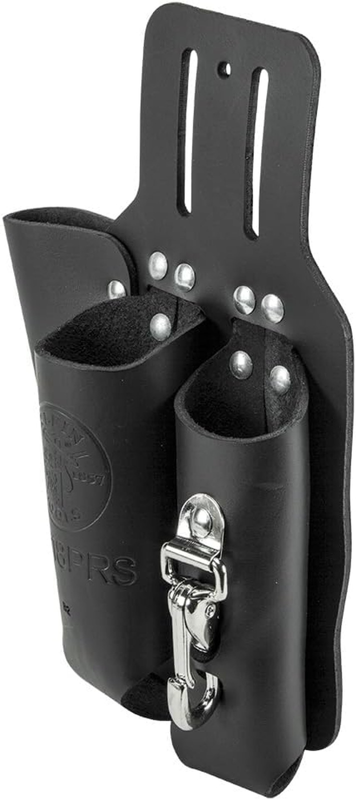 S5118PRS Leather Tool Holder with 3 Pockets for Pliers, Folding Rule, Screwdrive