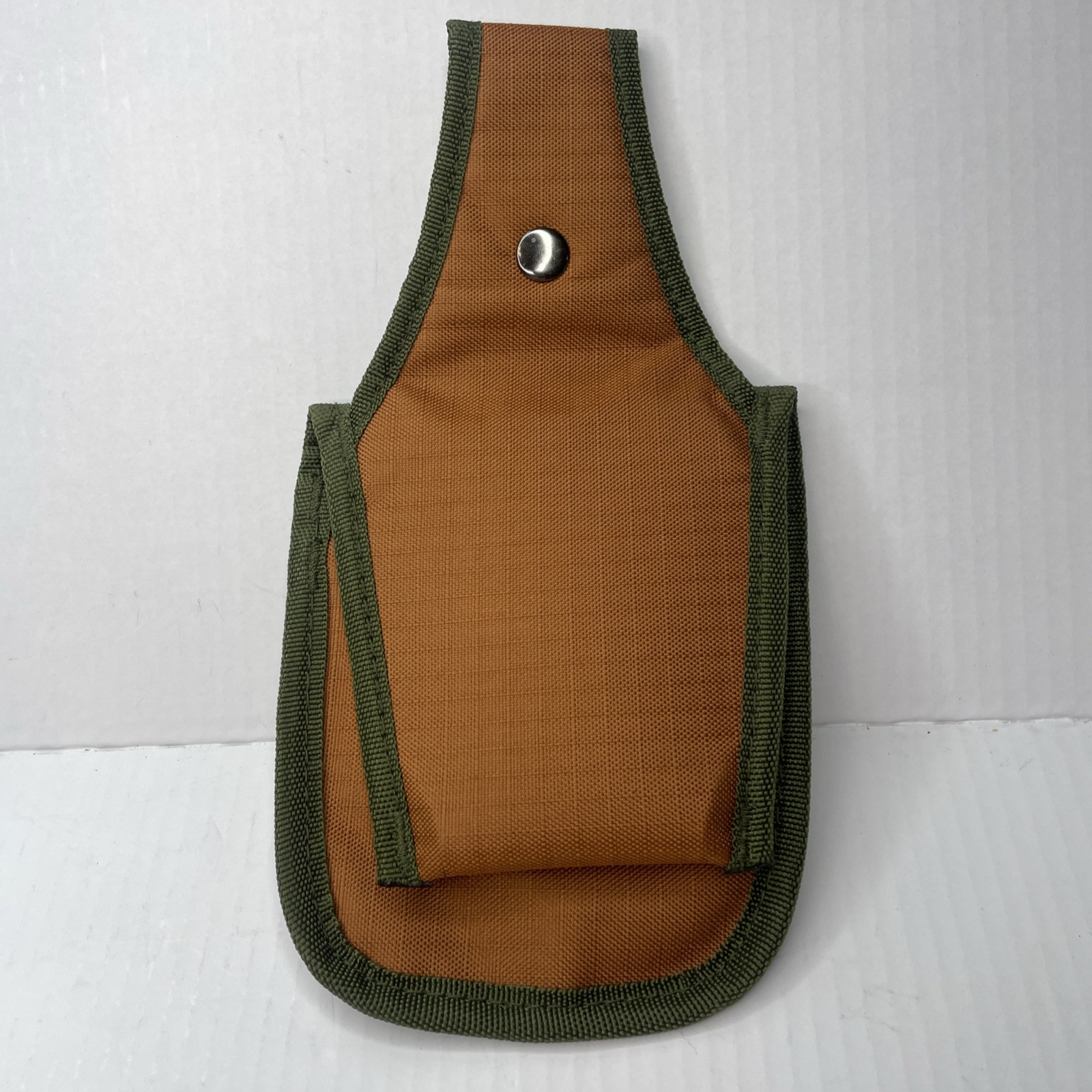 Original Bucket Boss Canvas Utility Tool Pouch Belt Loop Snap On 5 Pocket + Clip