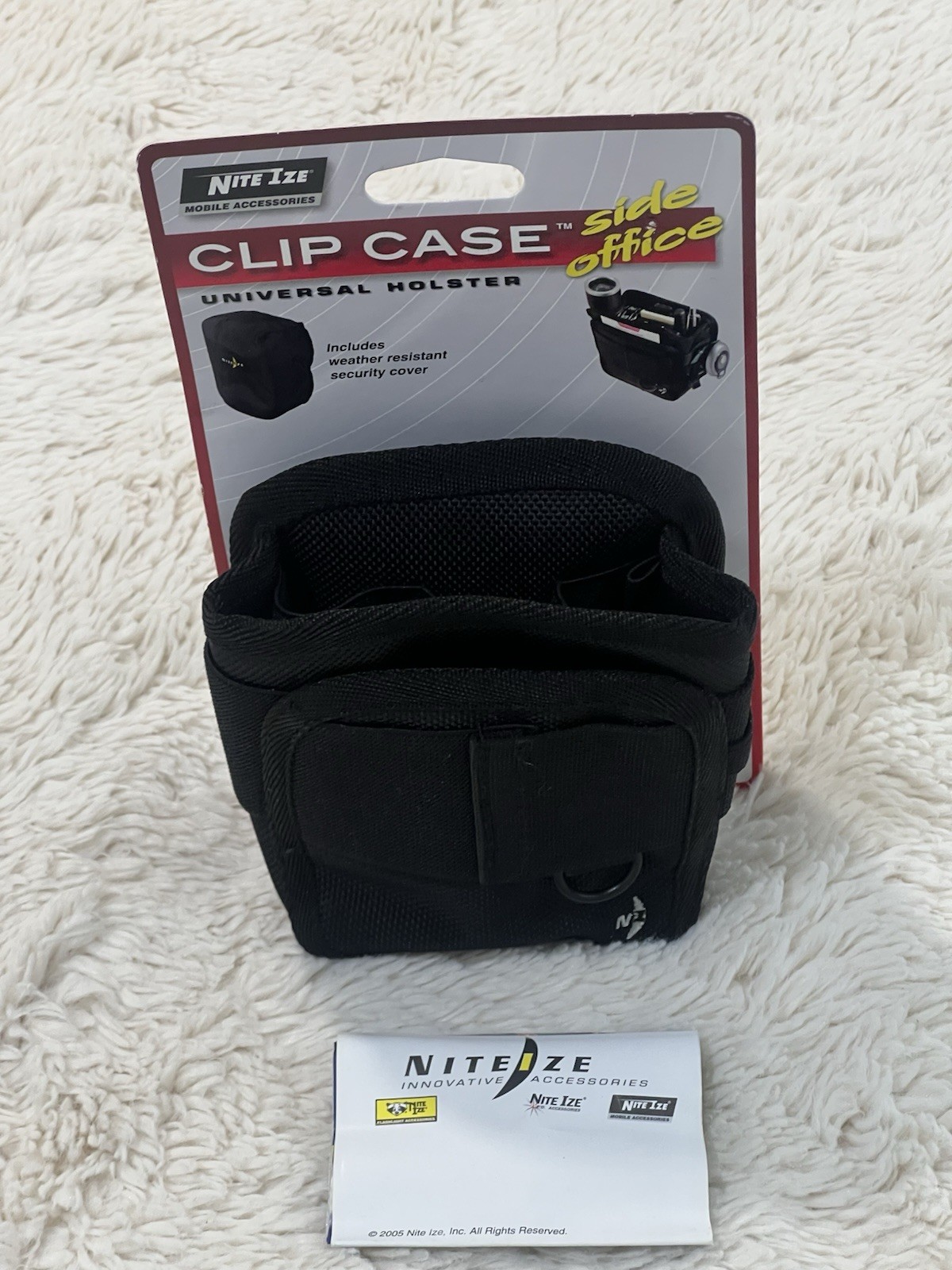 Nite Ize Heavy Duty Universal Cell Phone Holster Clip Case Cargo Tall