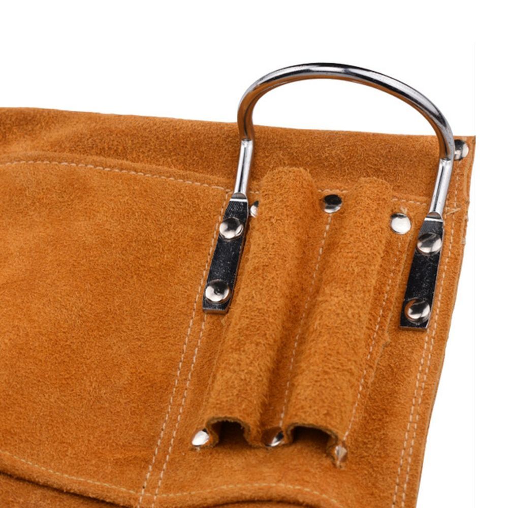 KA Tool Pouch Work Bag Leather Belt For Carpenter Maintenance Electrician Worker