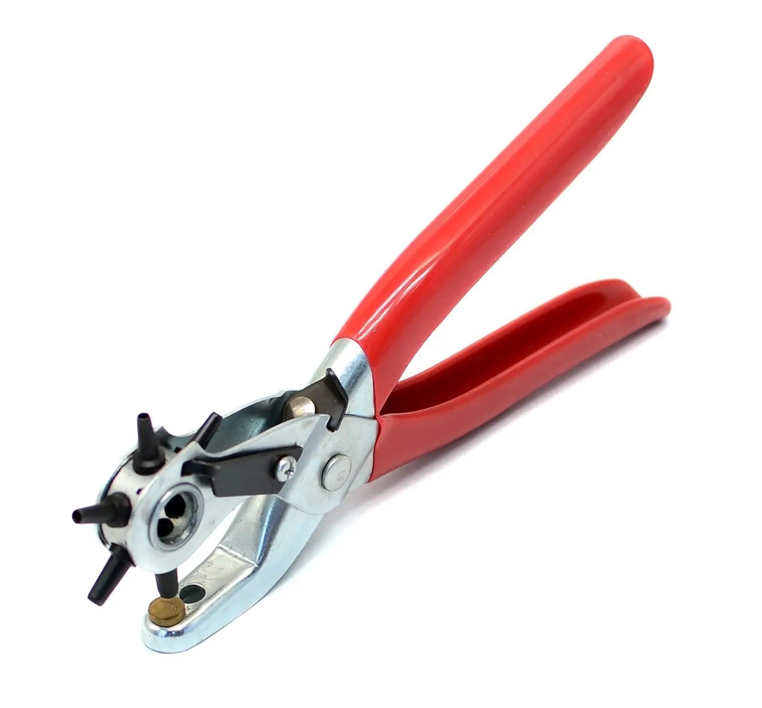 Heavy Duty Leather Hole Punch Tool Multi Size Plier for Belt Collar Strap Fabric