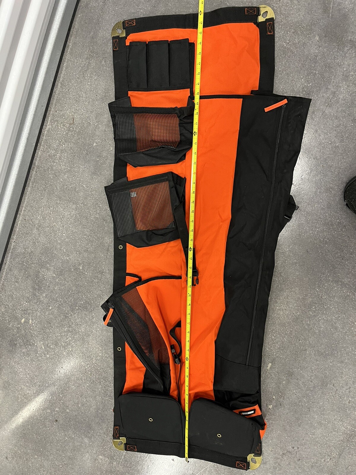 Black & Decker Hanging Tools Organizer 4Ft Long Orange