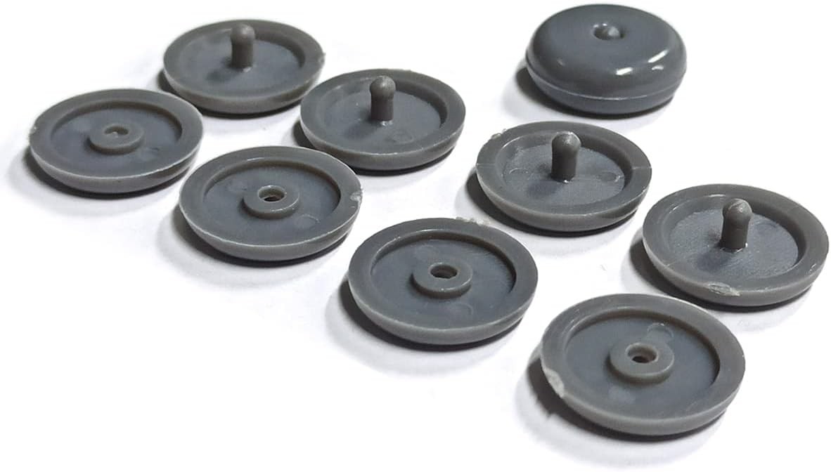 5 Sets Universal Fit Seatbelt Stopper Kit, Snap-on Seat Belt Button Stop,…