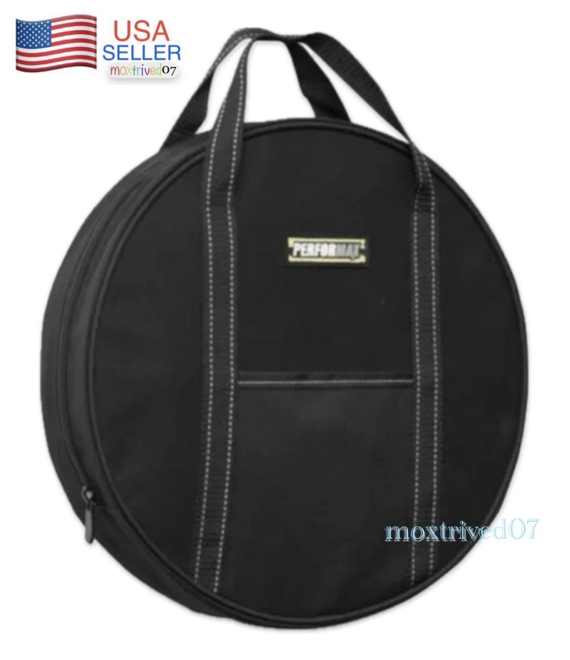 Heavy Duty Cable Bag with Easy Carry Handle Battery Jumper Power Cord Storage +