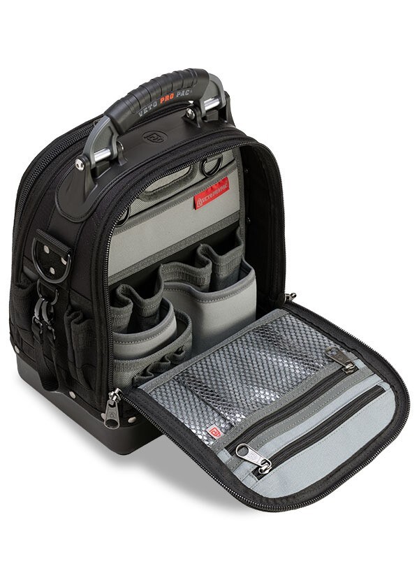 Veto Pro Pac Tech MCT Blackout-Buildout Tool Bag with Tool Panel and Meter Panel