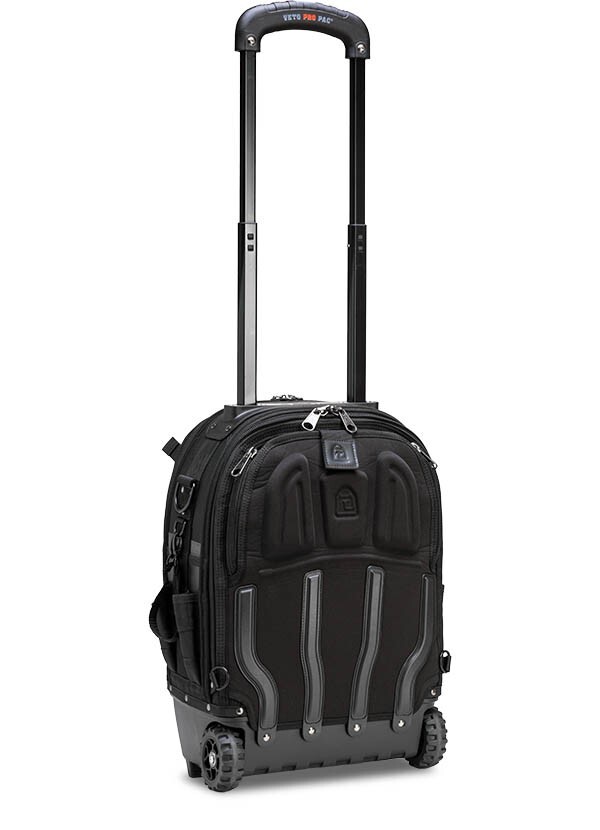 Veto Pro Pac Tech Pac Wheeler BLACKOUT Large Wheeled Backpack