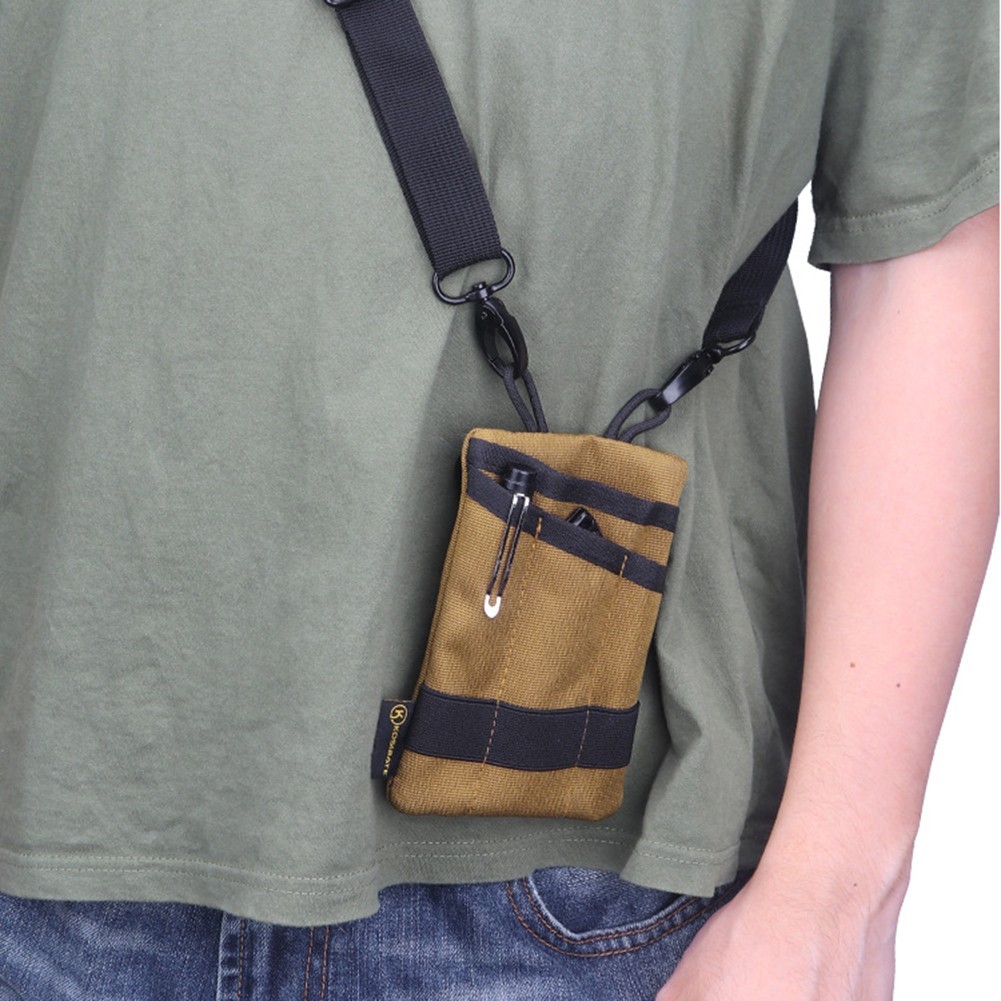 Wear-Resistant EDC Tool & Card Storage Bag Portable Organizer for Camping Hiking
