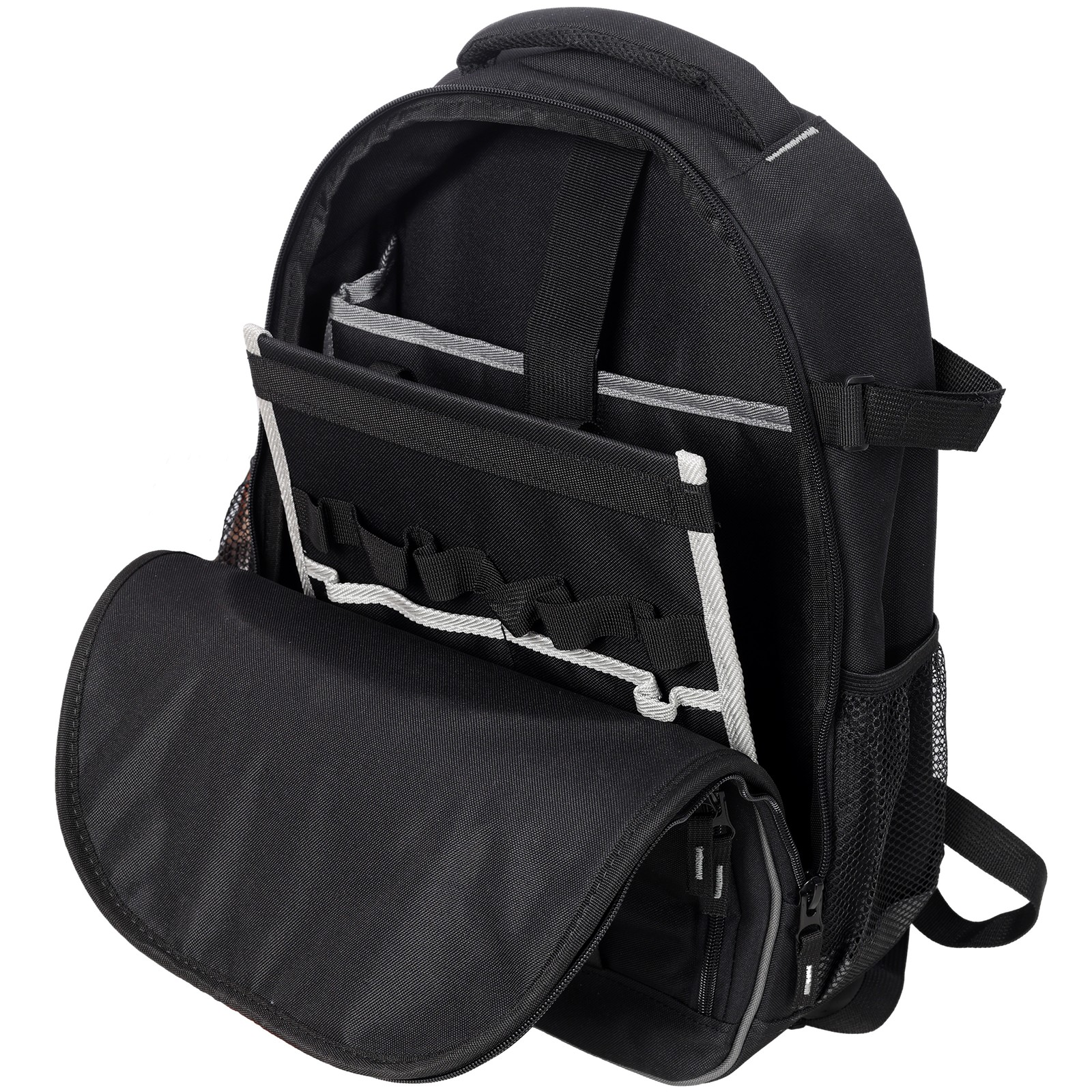 Heavy-Duty Oxford Tool Backpack for Electricians, 25kg Capacity