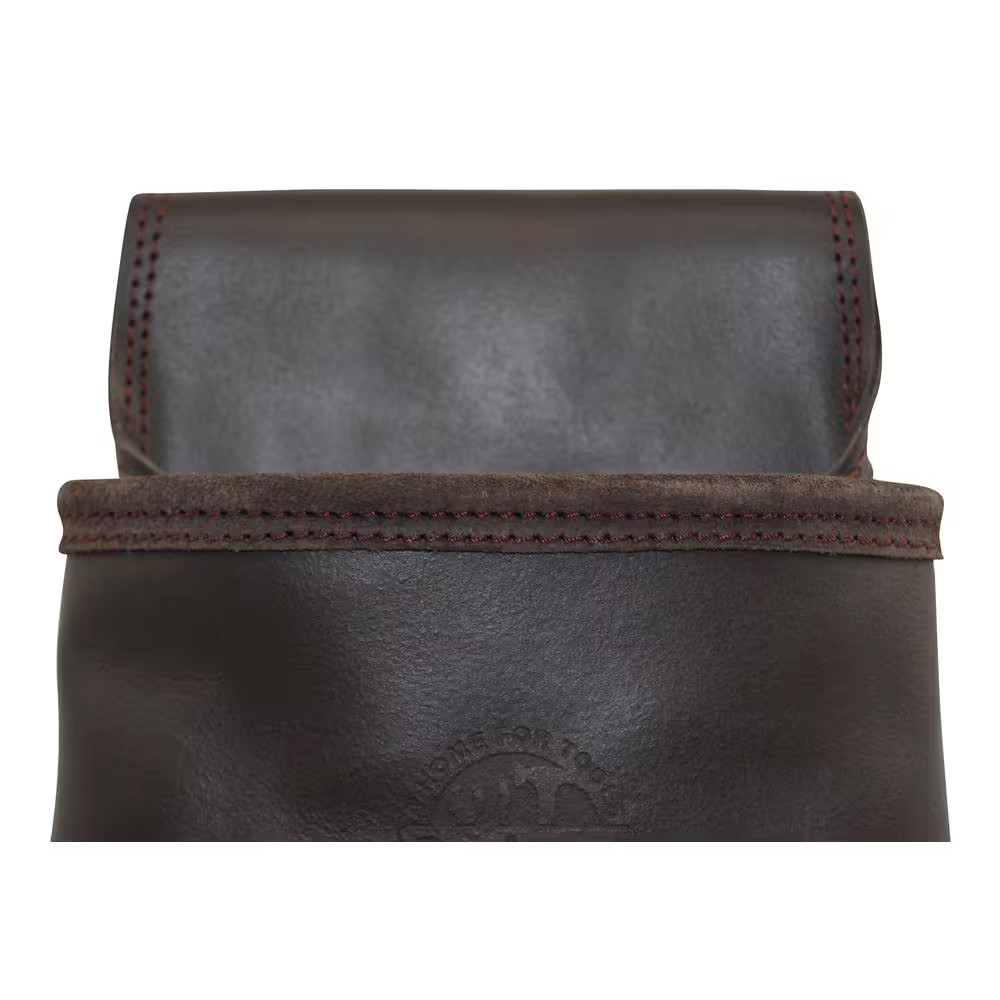 1-Pocket Oil Tanned Leather Nail and Tool Pouch Free Shipping New