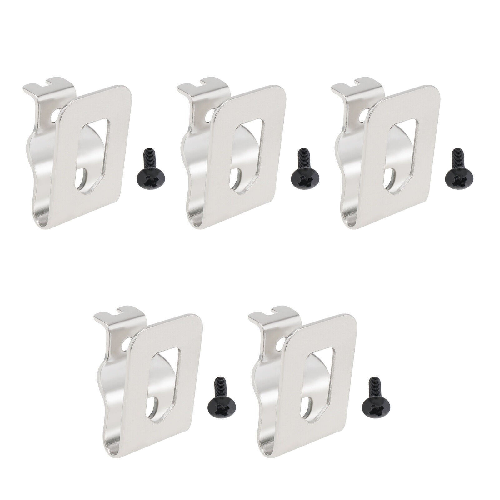 6pcs Electric Drill Belt Clip Replacement Hooks Clips Holder Fit for Dewalt tool