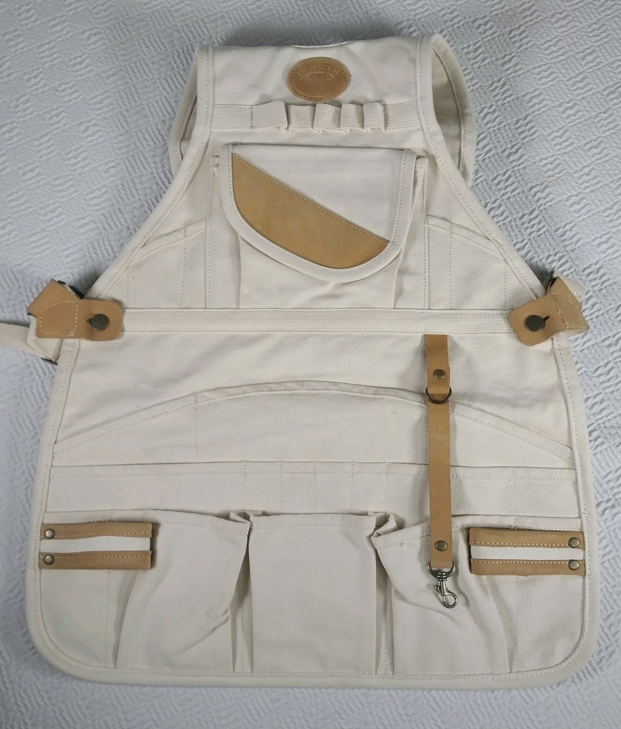 Duluth Trading Co Ultimate Handyman Bib Apron Adjustable Vest for Tools Nails