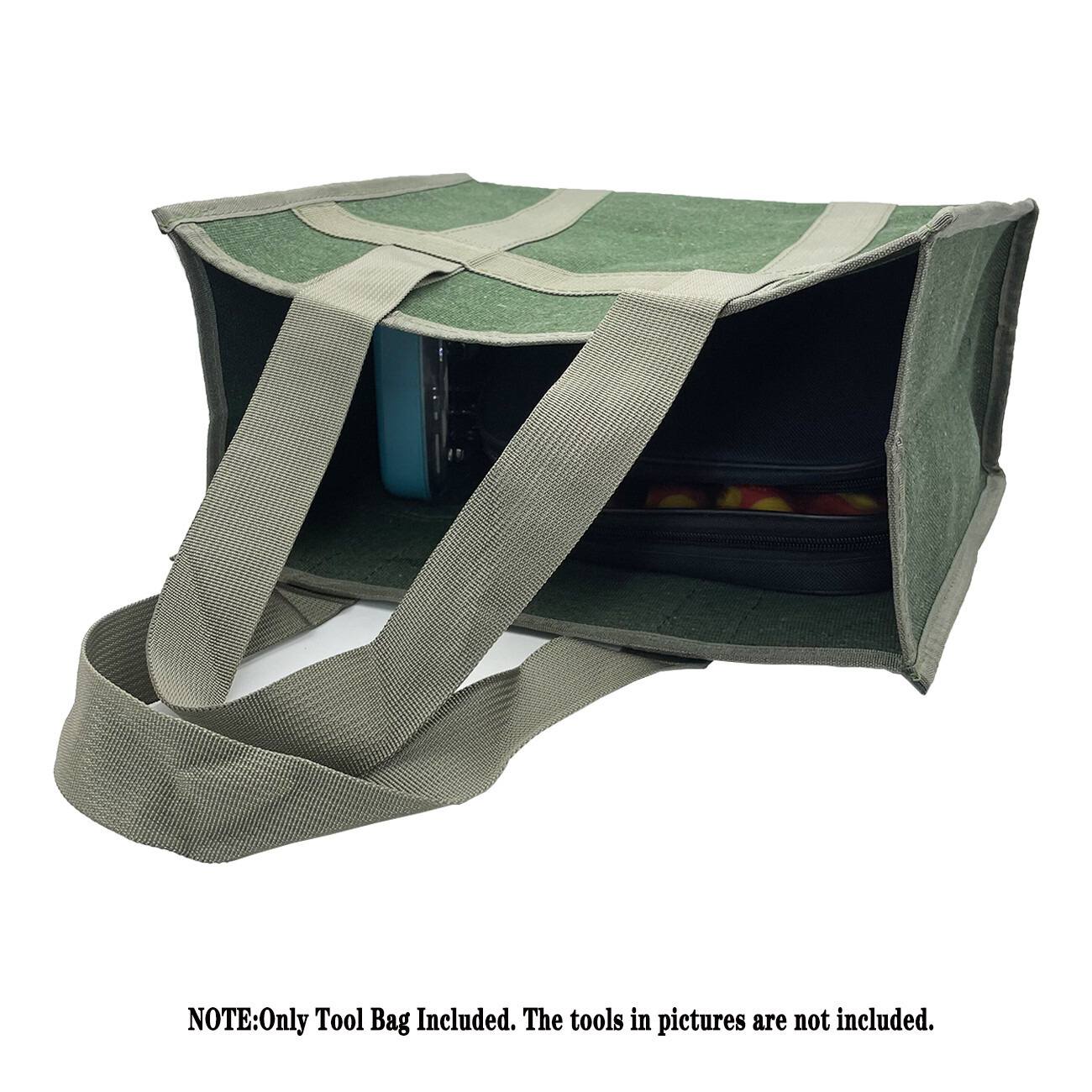 14inch Multi-Purpose Open Tote Tool Bag large space Portable Storage 13.78×6.3×1