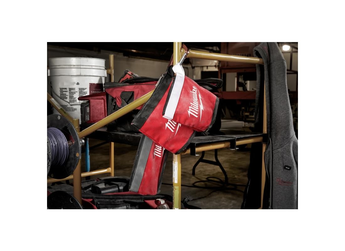 Milwaukee Electric – 3 PC Multi-Size Zipper Pouches Red