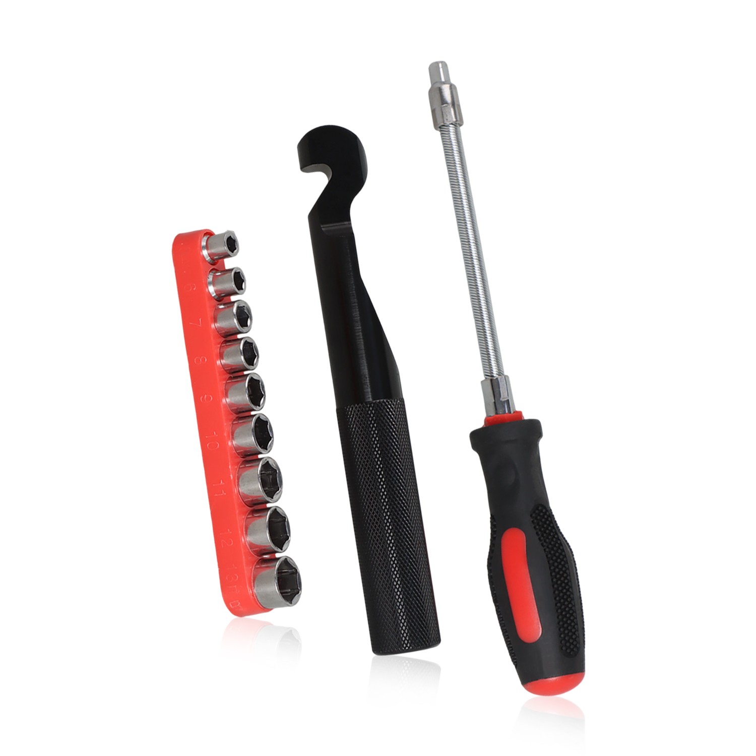 Drive Clutch Belt Removal Change Tool w/ 5-13mm Sockets for Polaris RZR 800