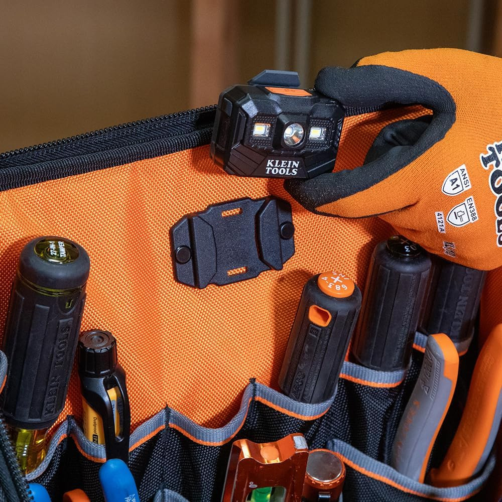 Klein Tools 62482 Tool Backpack, Tool-Station Pro Heavy-Duty Organizer with 27 P