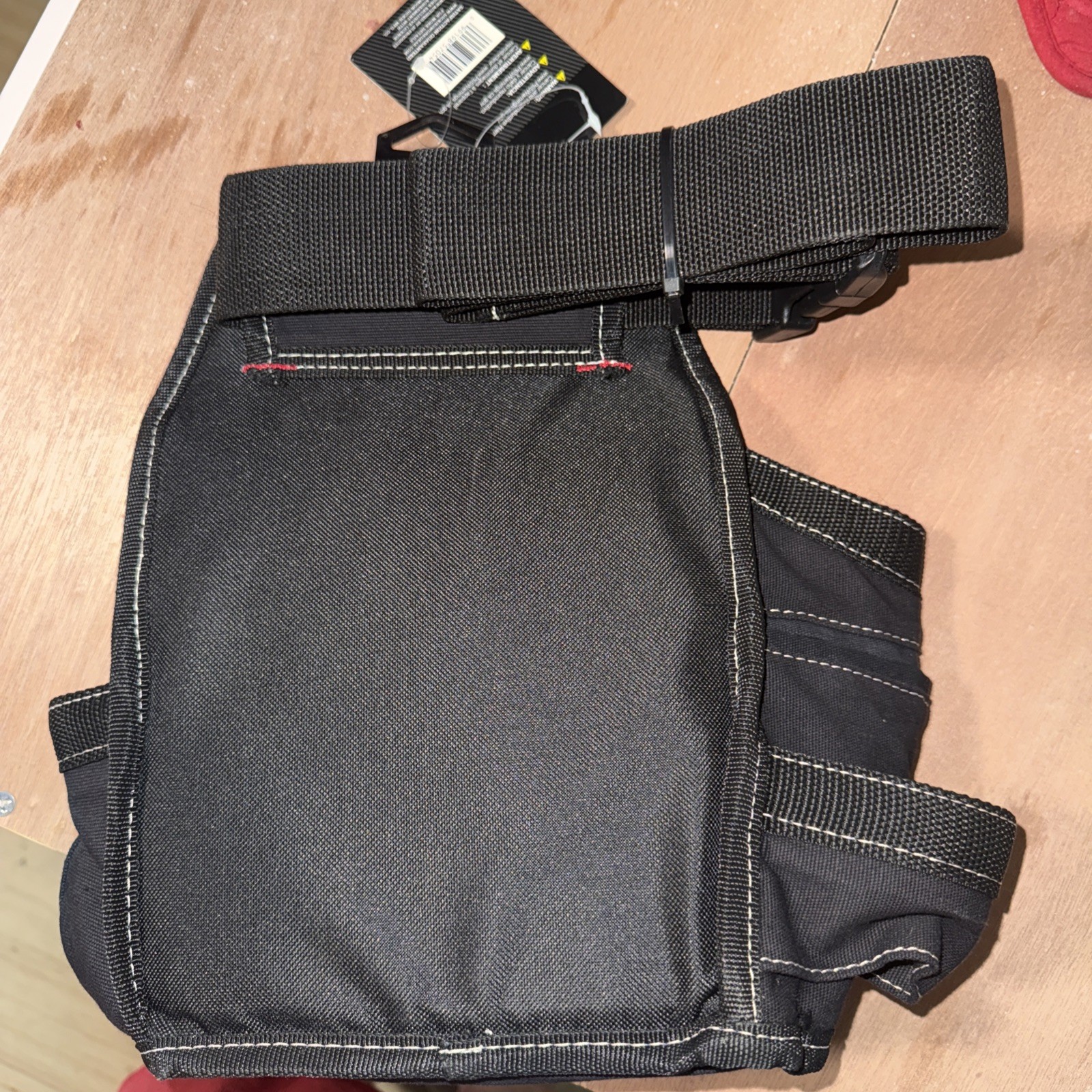 DICKIES Tool Belt Pouch 8 Pocket Webbing Reinforced Black 57054