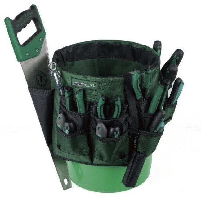 Master Force Tool Bucket Organizer 14” w/32 Pockets Heavy-duty 🔥