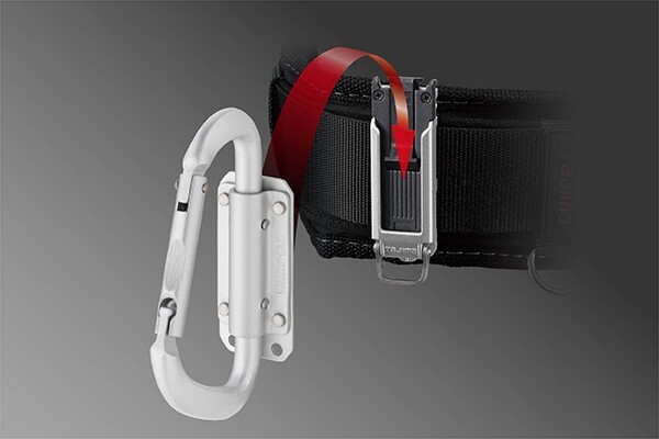 TAJIMA Waist Tool Holder Folding Carabiner for Sef Slim S size SFSKHA-CS CHINA