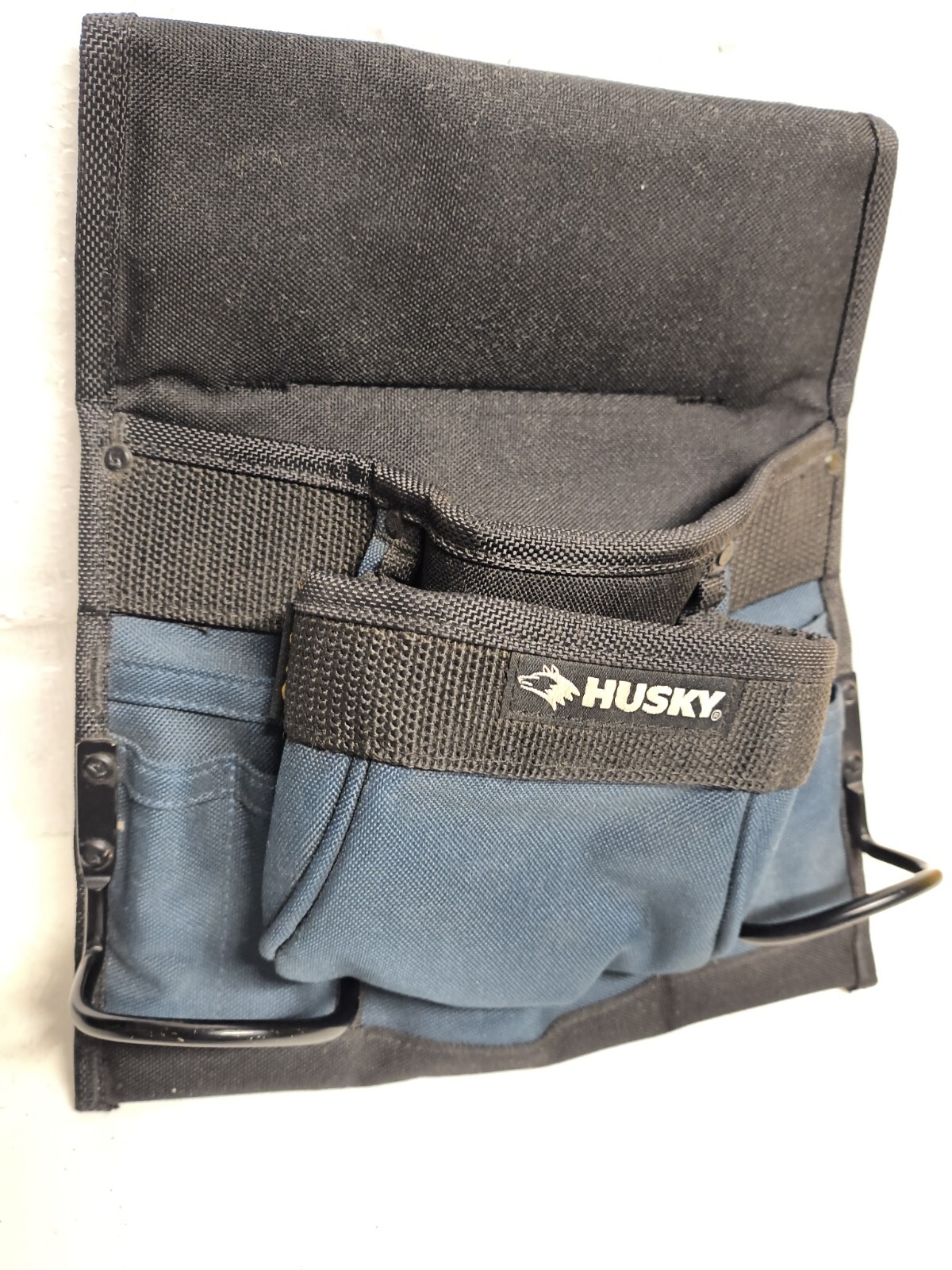 CLC Cordura Husky Waist Belt Tool, Carpenter, Double Hammer Bag