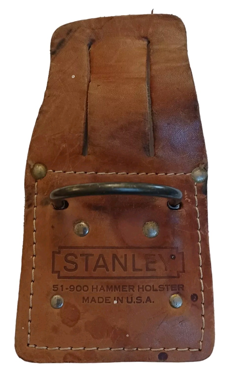 Stanley Hammer Holster Leather Brown Made in USA 51-900