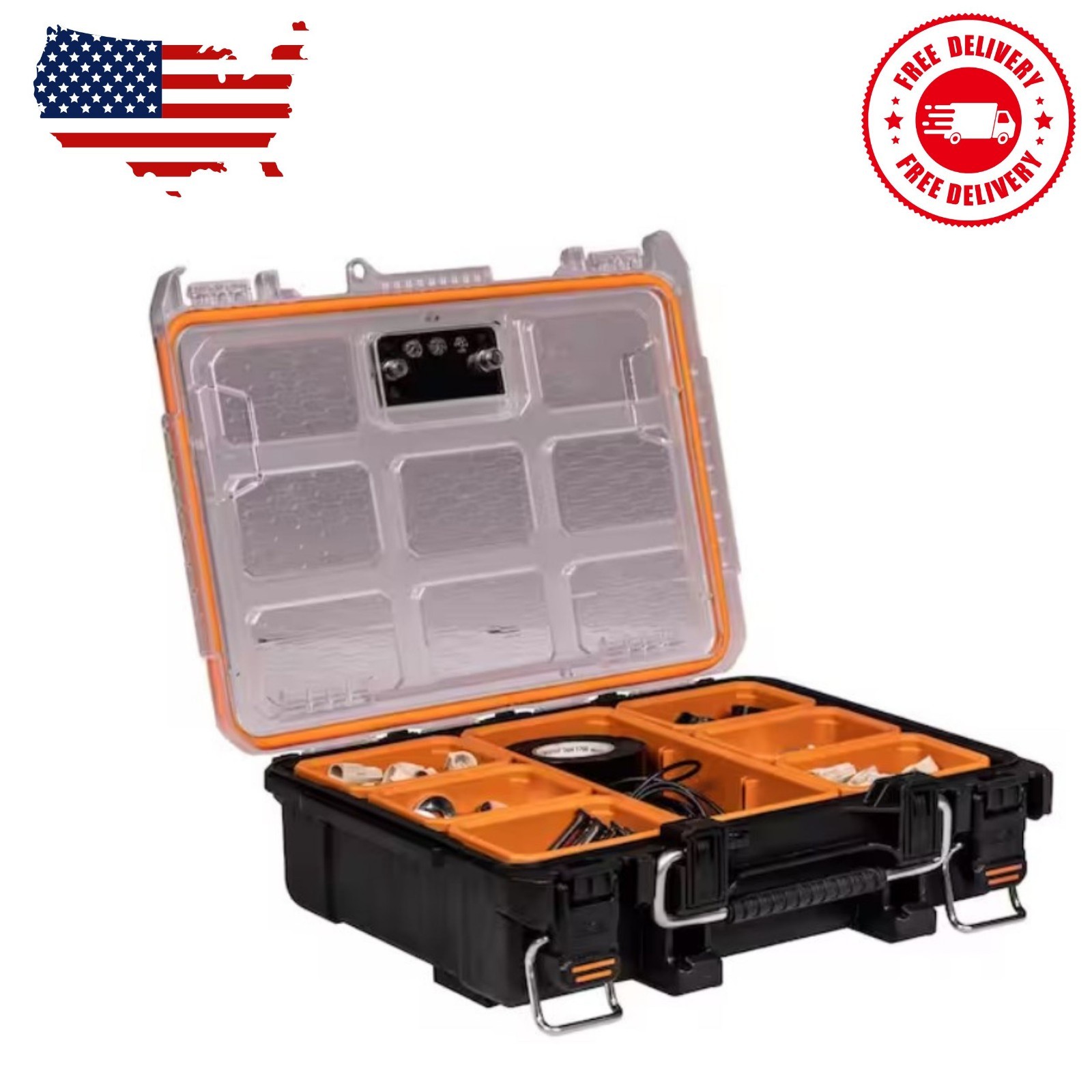Pro Gear System Gen 2.0 Heavy Duty Impact Resistant Multi-section Tool & Smal…