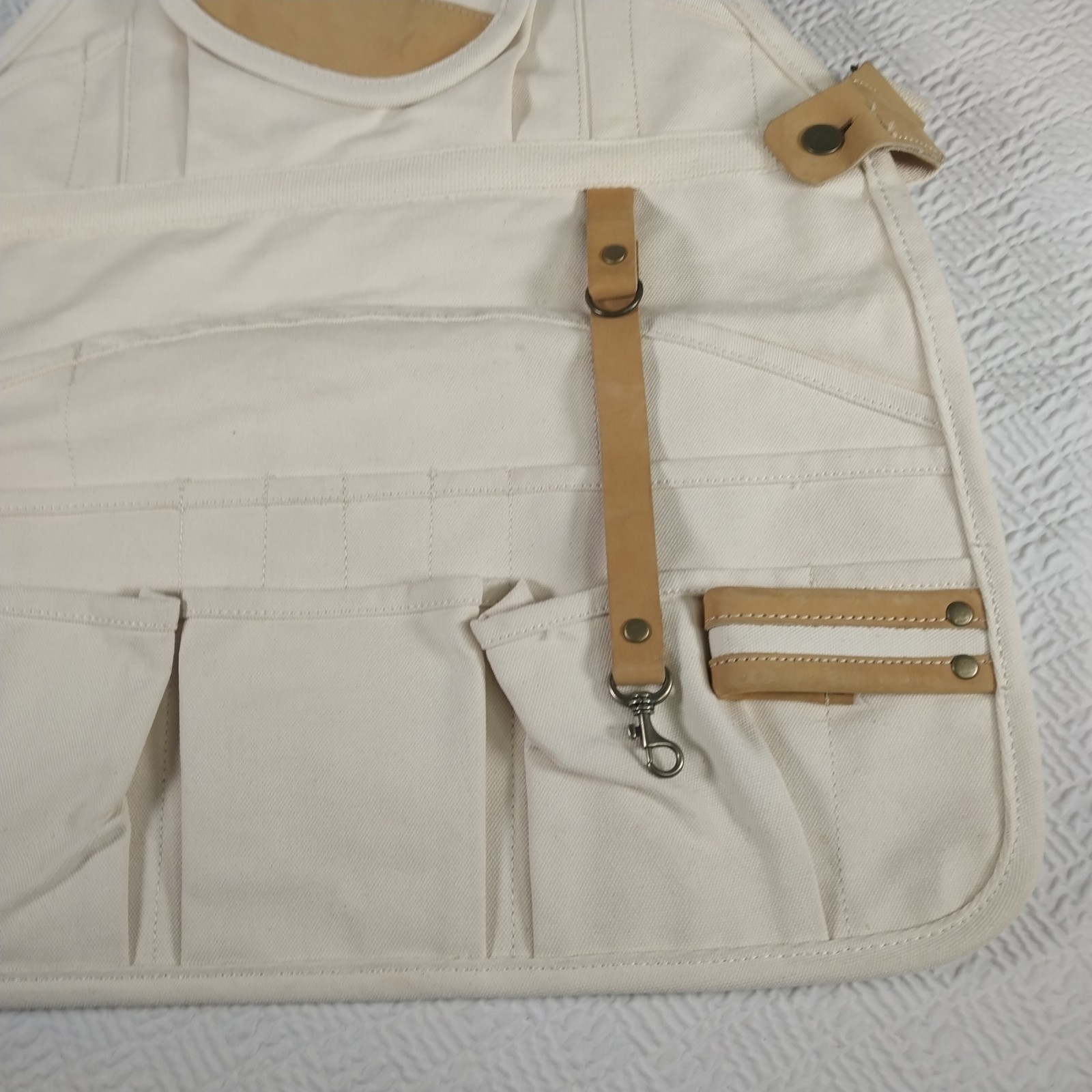 Duluth Trading Co Ultimate Handyman Bib Apron Adjustable Vest for Tools Nails