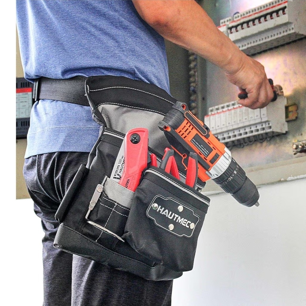 Heavy Duty Framing Tool Belt Electrician Tools Pouch 12 Poc Organizer Work Belts