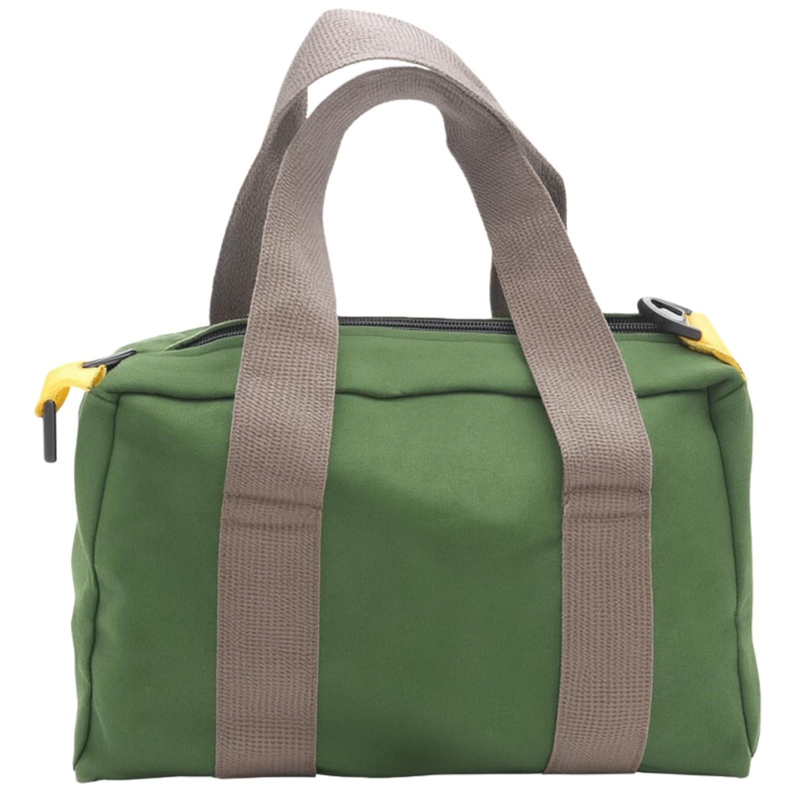 12″ Wide Mouth Canvas Tool Bag Tote Organizer Green Water Resistant