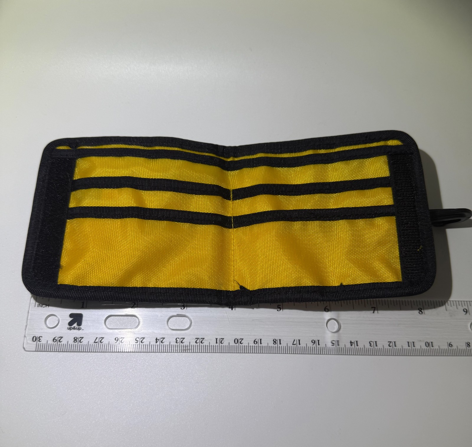 EZ Mount Tool Organizer Pouch Yellow Black Clip-On Utility Belt Holder