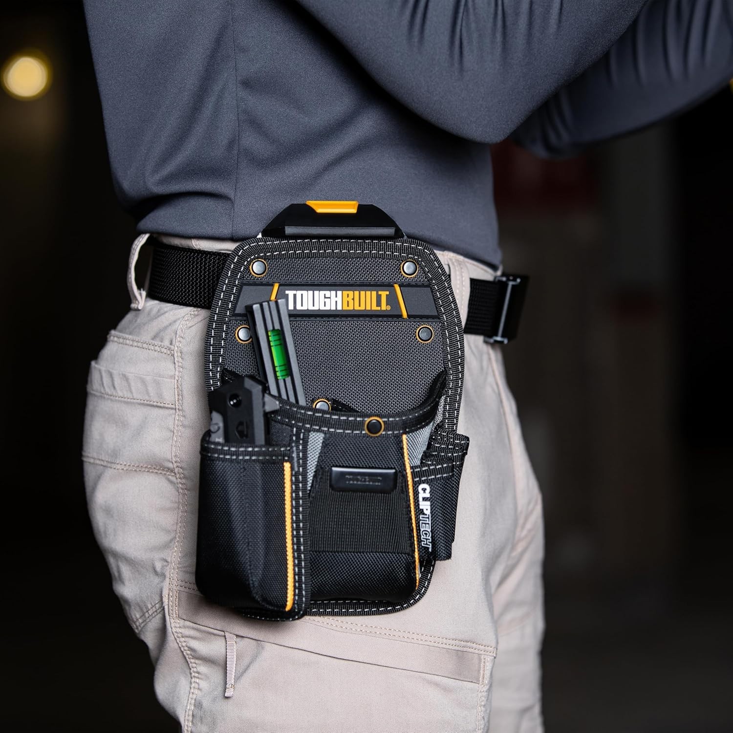 ToughBuilt ClipTech Series – Tool Pouch with Utility Knife Pocket