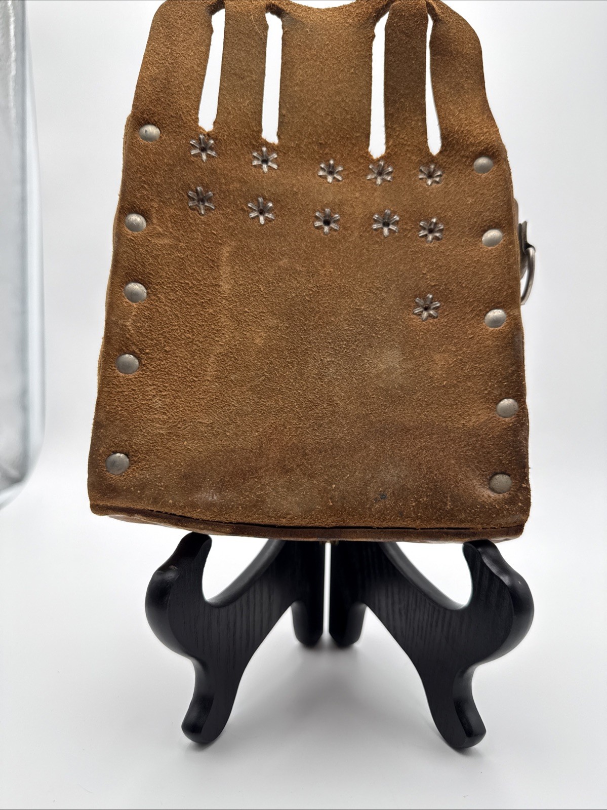 Klein Tools 5190 DISTRESSED Leather Multi 10 Pocket Tool Pouch USA Pre-owned