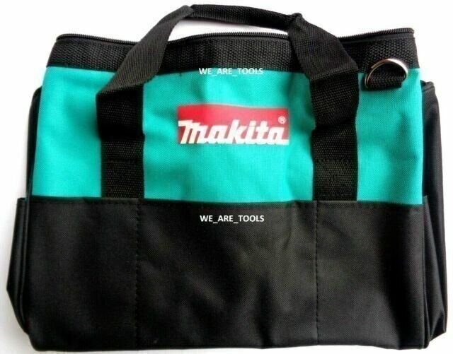 Makita 21″ Heavy Duty 10 Pocket Strap Contractor Tool Bag Carry Storage Case