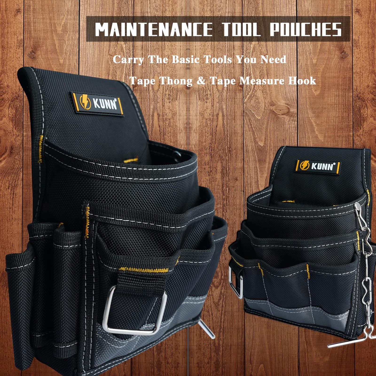 Electrician Tool Pouch Durable Small Basic Maintenance Tool Pouch Belt With Belt