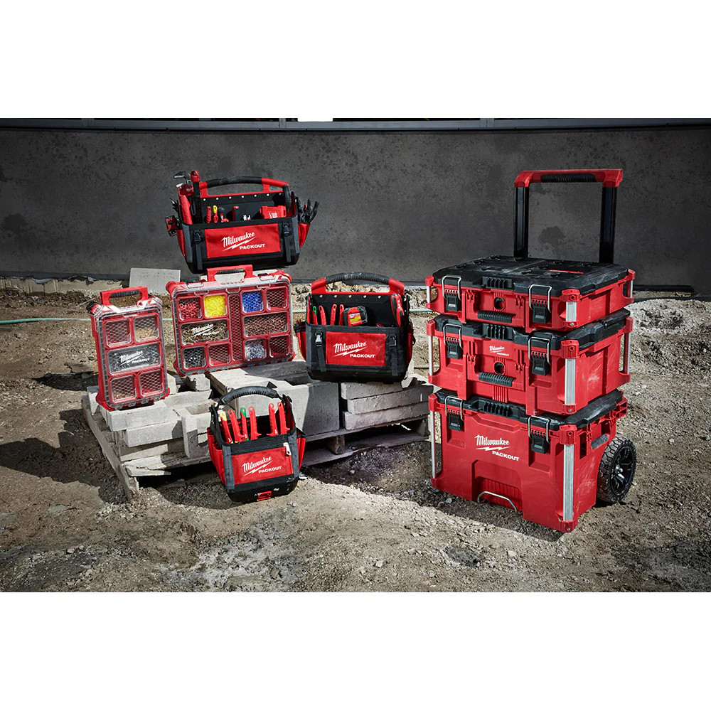 Milwaukee 48-22-8320 20-Inch 32-Pocket Ballistic Material Packout Tote
