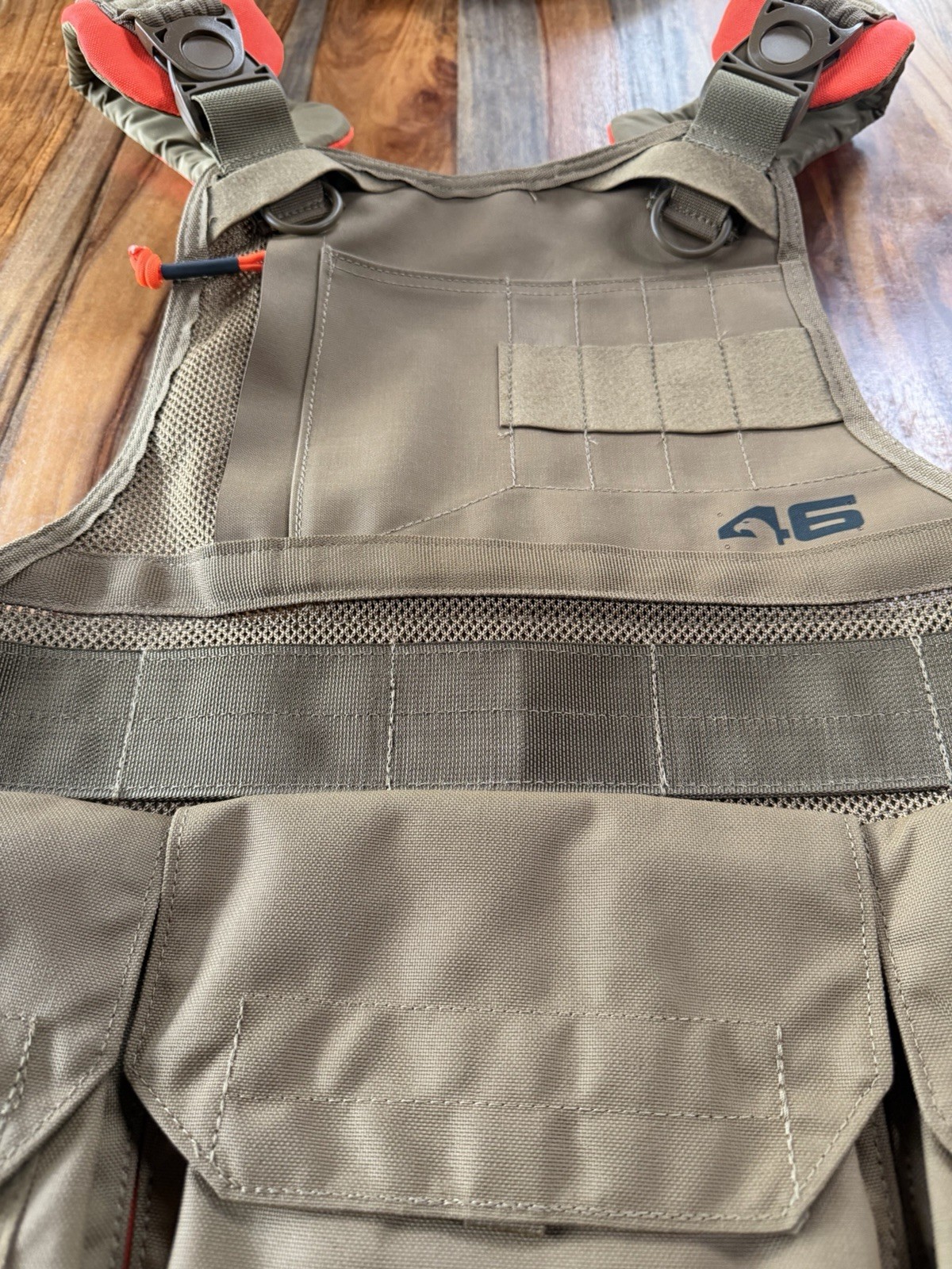 Atlas 46 Journeymesh Chest Rig V3 Coyote, Mesh, Cargo Pockets