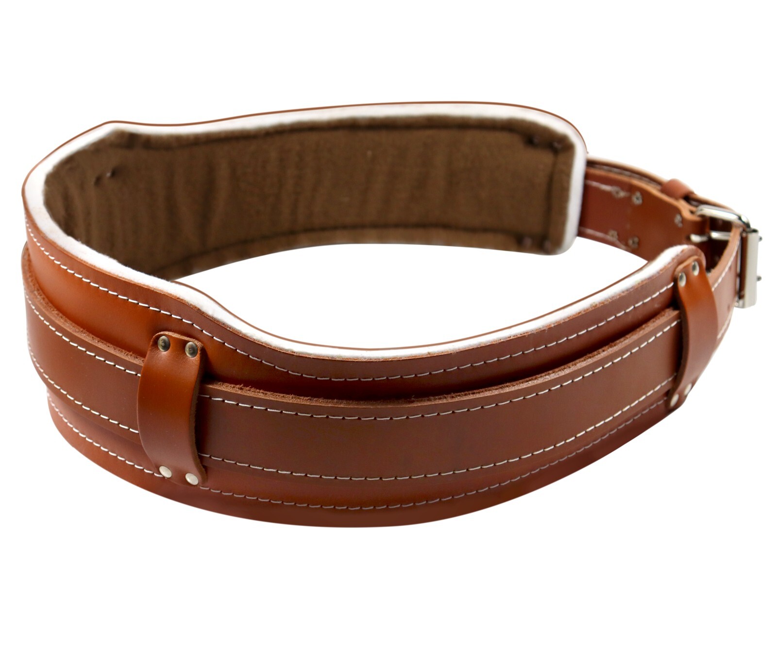 Duracuir Carpenter Leather Tool Belt With Lumbar Occidental Leather Klein