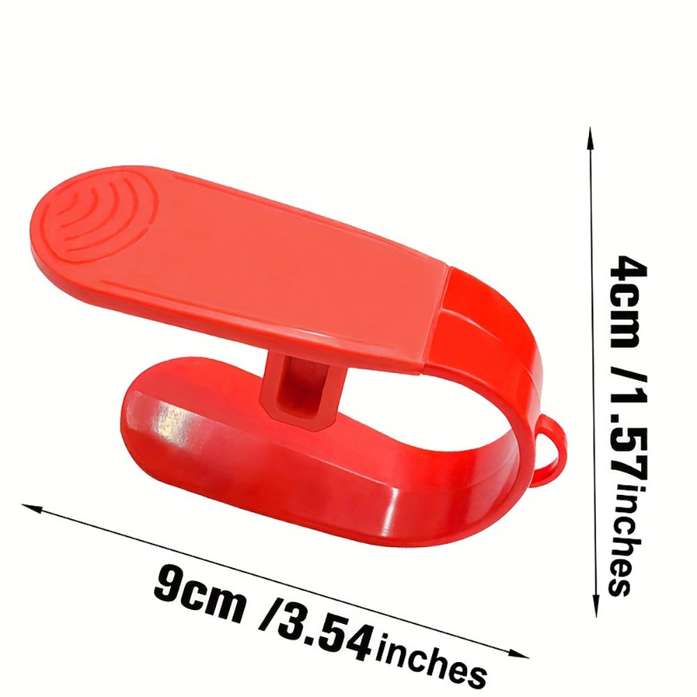 Durable Easy-To-Use Efficient Slip-Proof Car Seat Belt Buckle Release Tool – Red
