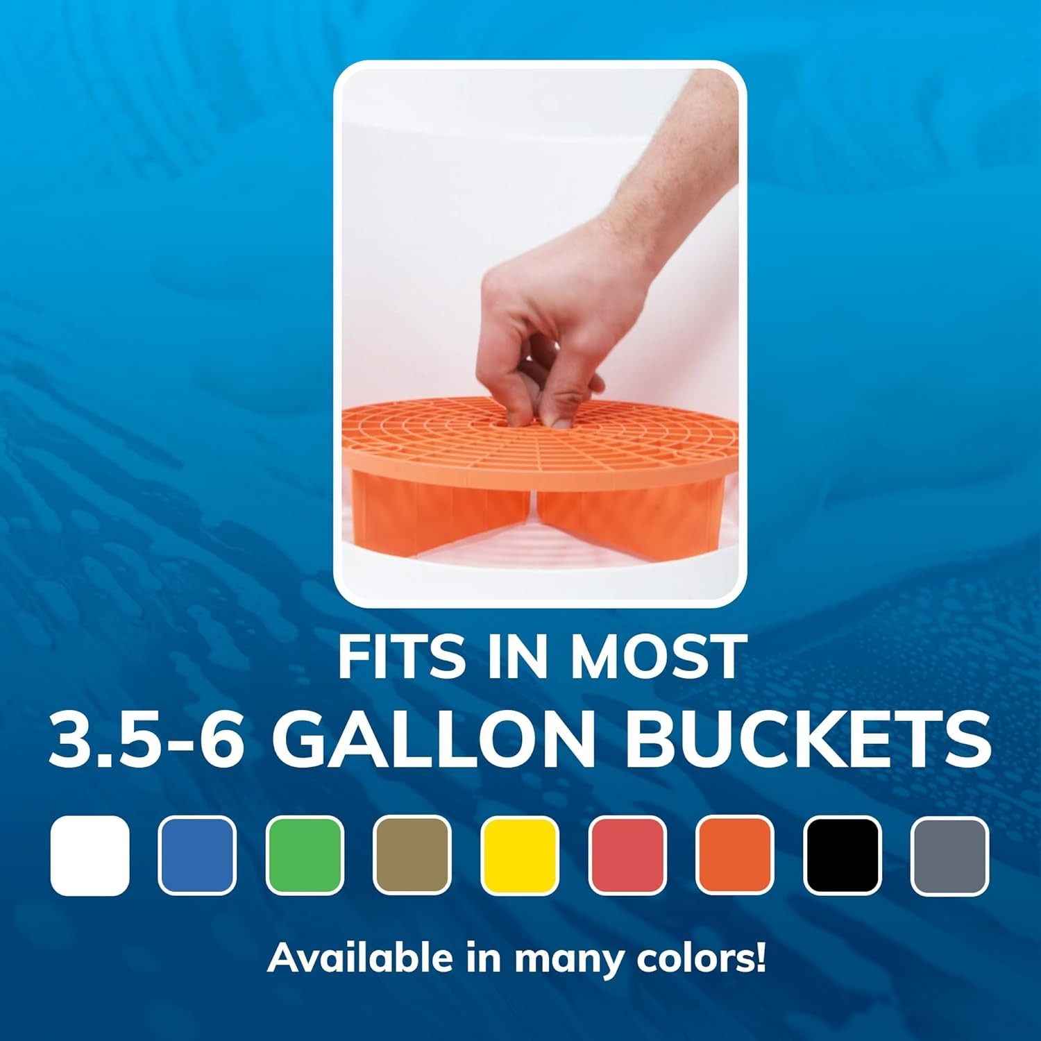 Ultimate 10″ Yellow Bucket Insert – Protect Your Vehicle with Easy-to-Use Filter