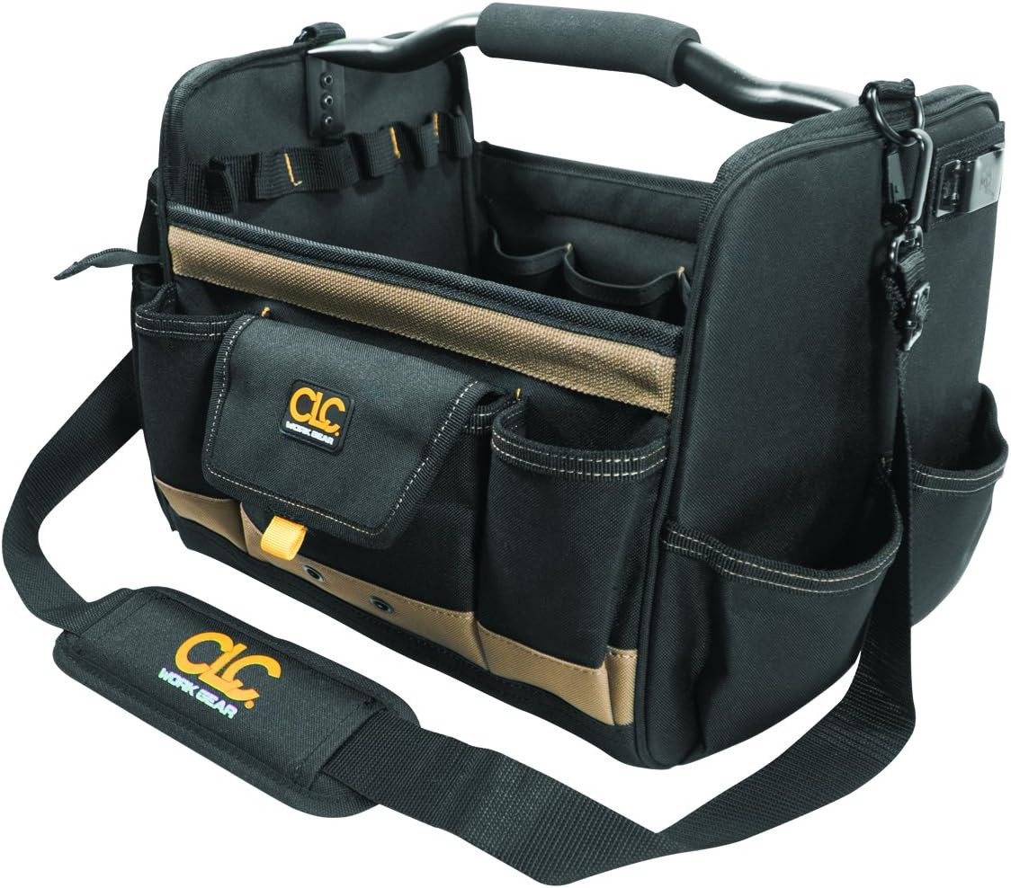 WORK GEAR 1579 20 Inch, Open Top, Soft Sided Tool Box, 27 Pockets