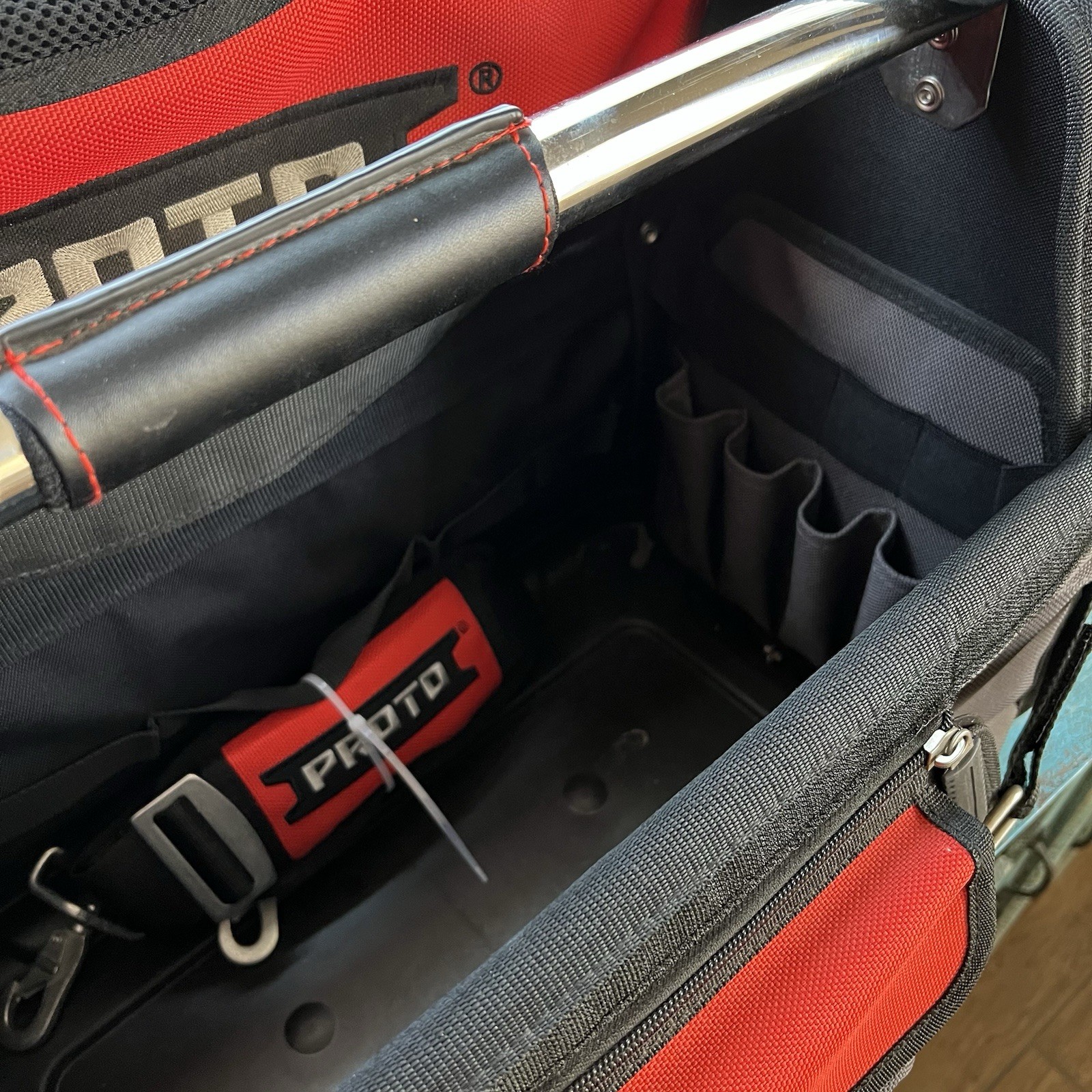 Stanley Proto J120TB Open Tote Tool Bag with 10 Pockets