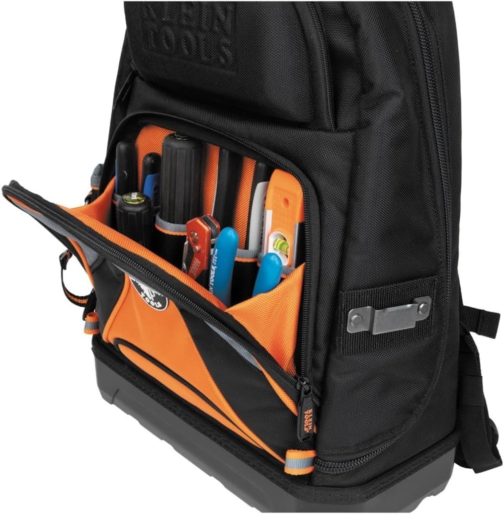 Portable Heavy-Duty Tradesman Tool Backpack with 39 Pockets – Organized Carry