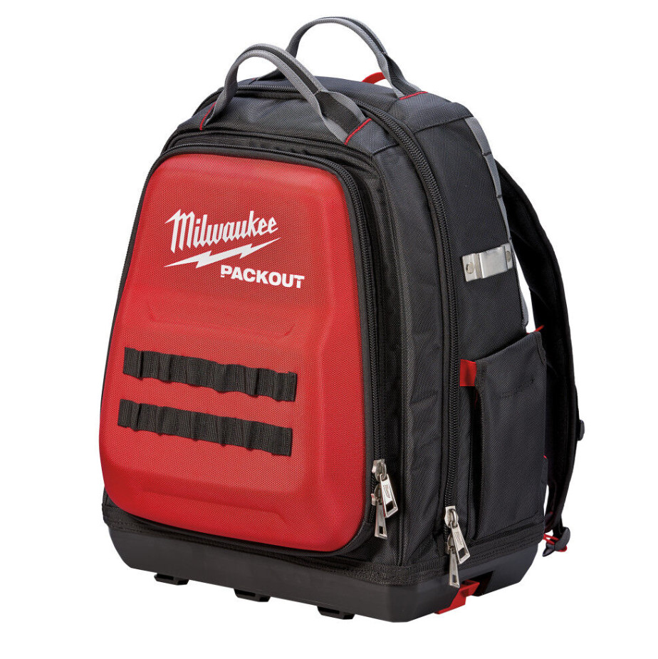 SALE! Milwaukee 48-22-8301 PACKOUT Impact Resistant Polymer Backpack, 48 Pockets