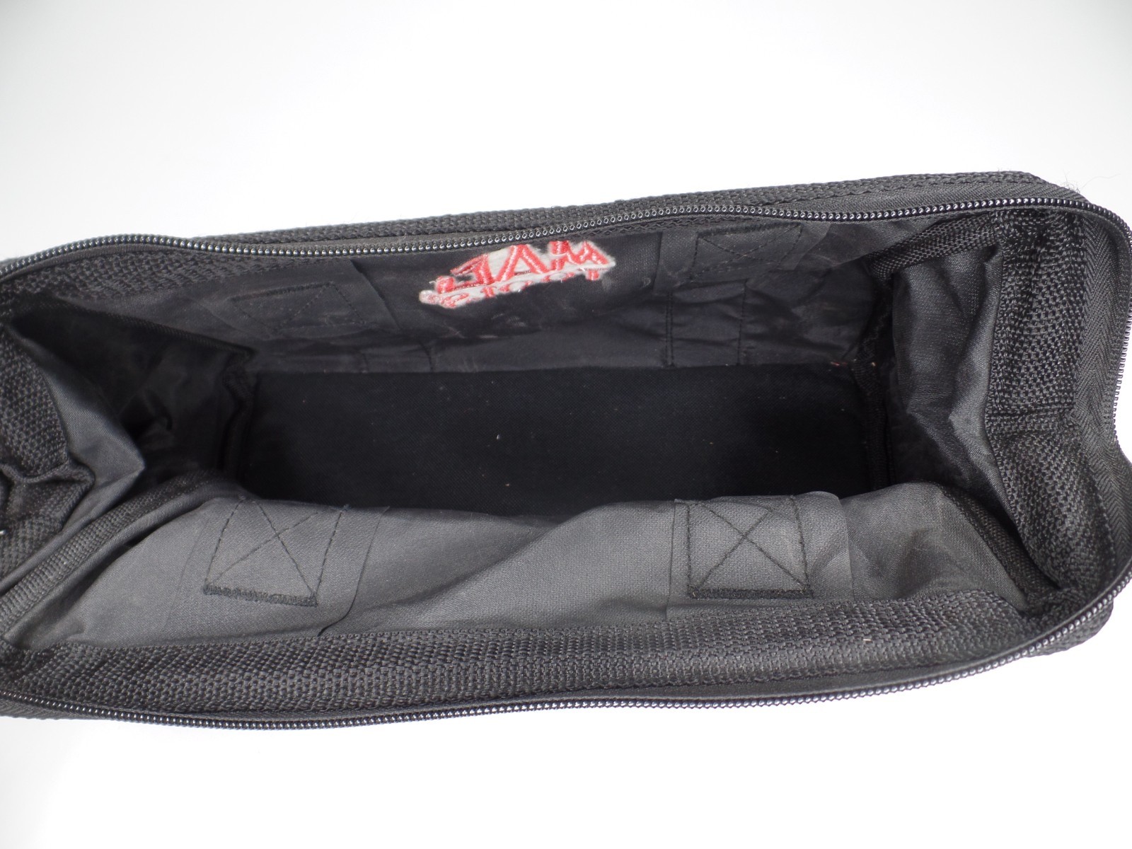 Mac Tools Made in USA Black Red Small Tool Bag with Zipper Handles & Pockets