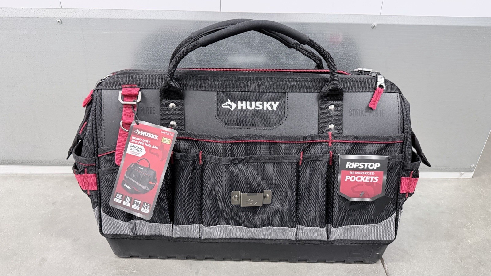 Husky Heavy-Duty 20 in. PRO Tool Bag NEW