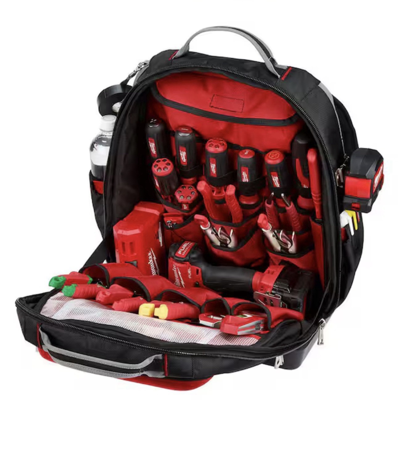 Milwaukee Ultimate Jobsite Tool Backpack 48-22-8201 48 Pockets Hardshell Base