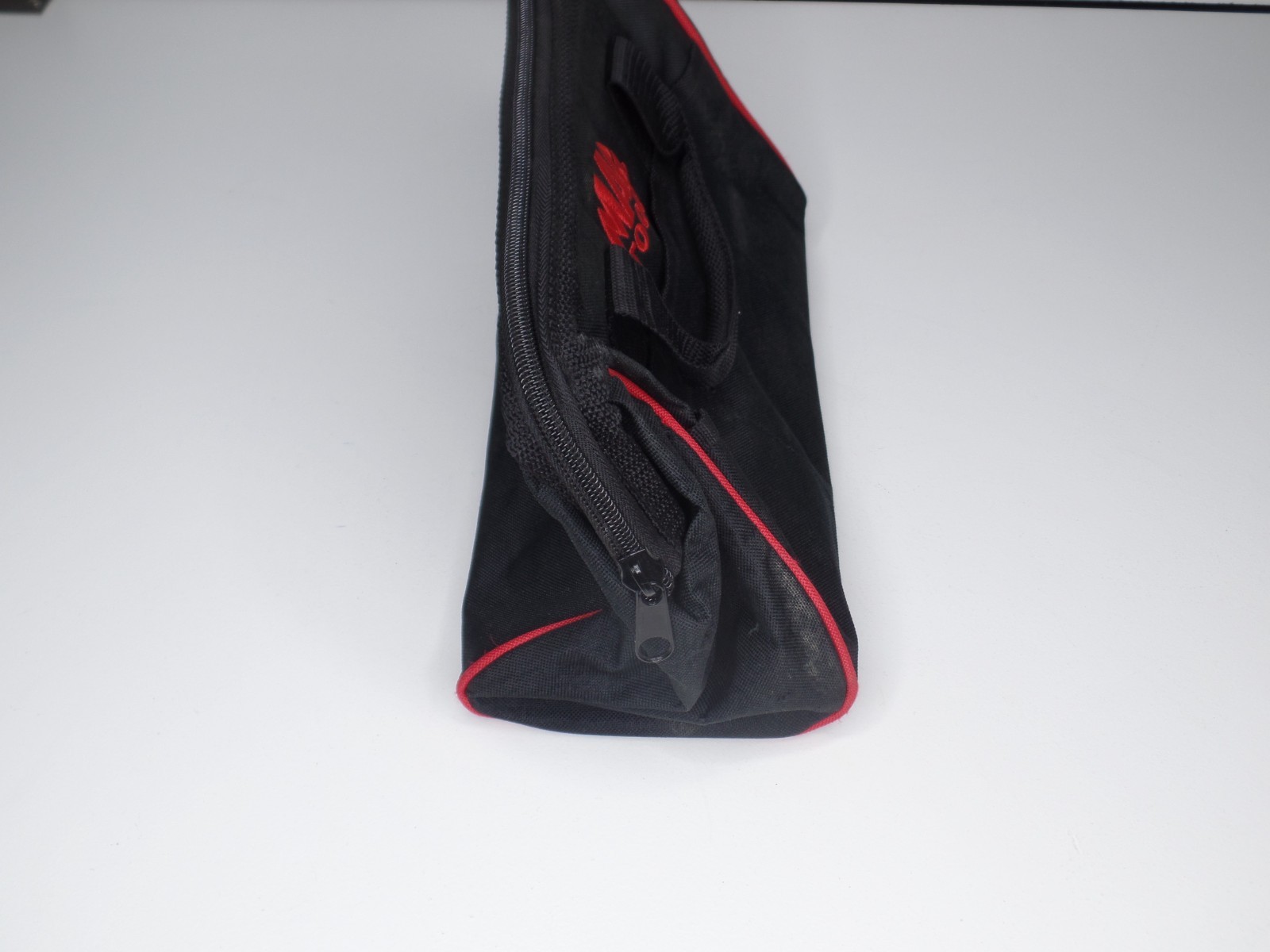 Mac Tools Made in USA Black Red Small Tool Bag with Zipper Handles & Pockets