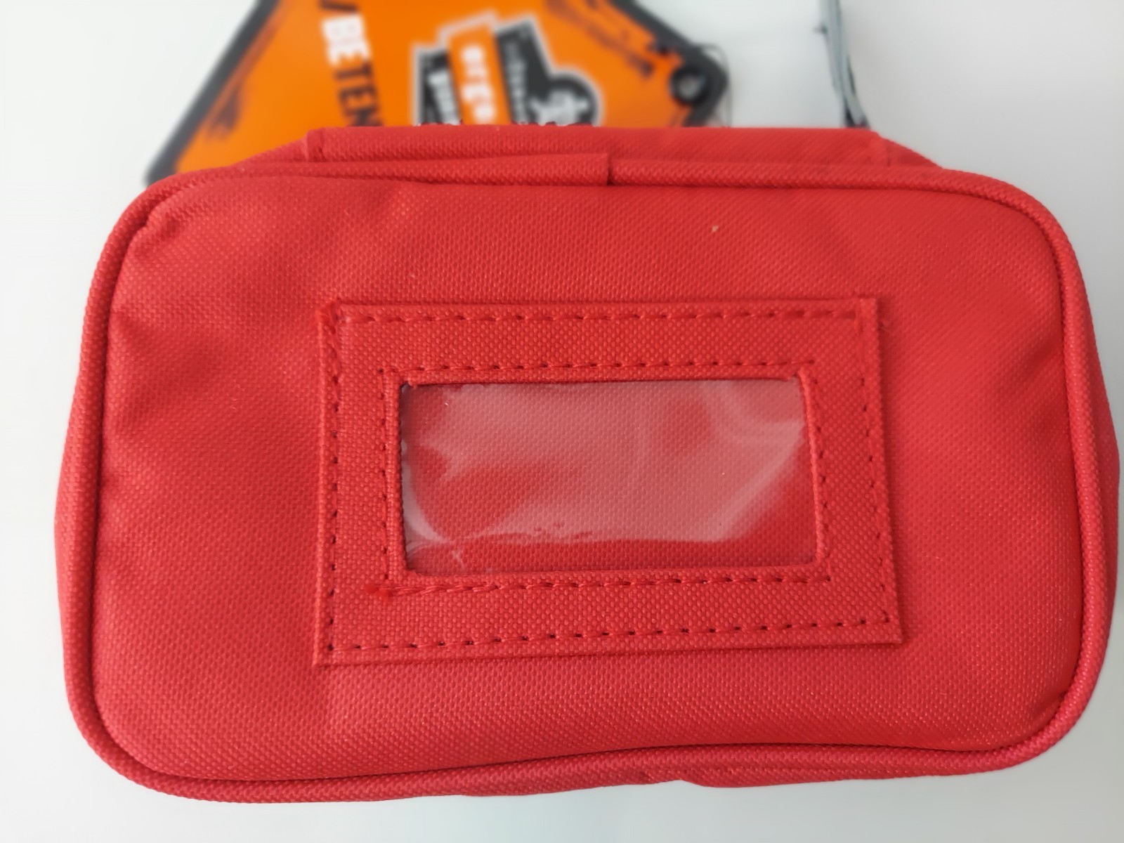 Ergodyne Arsenal 5876 Clamshell Organizer Zippered Pouches, Small, red