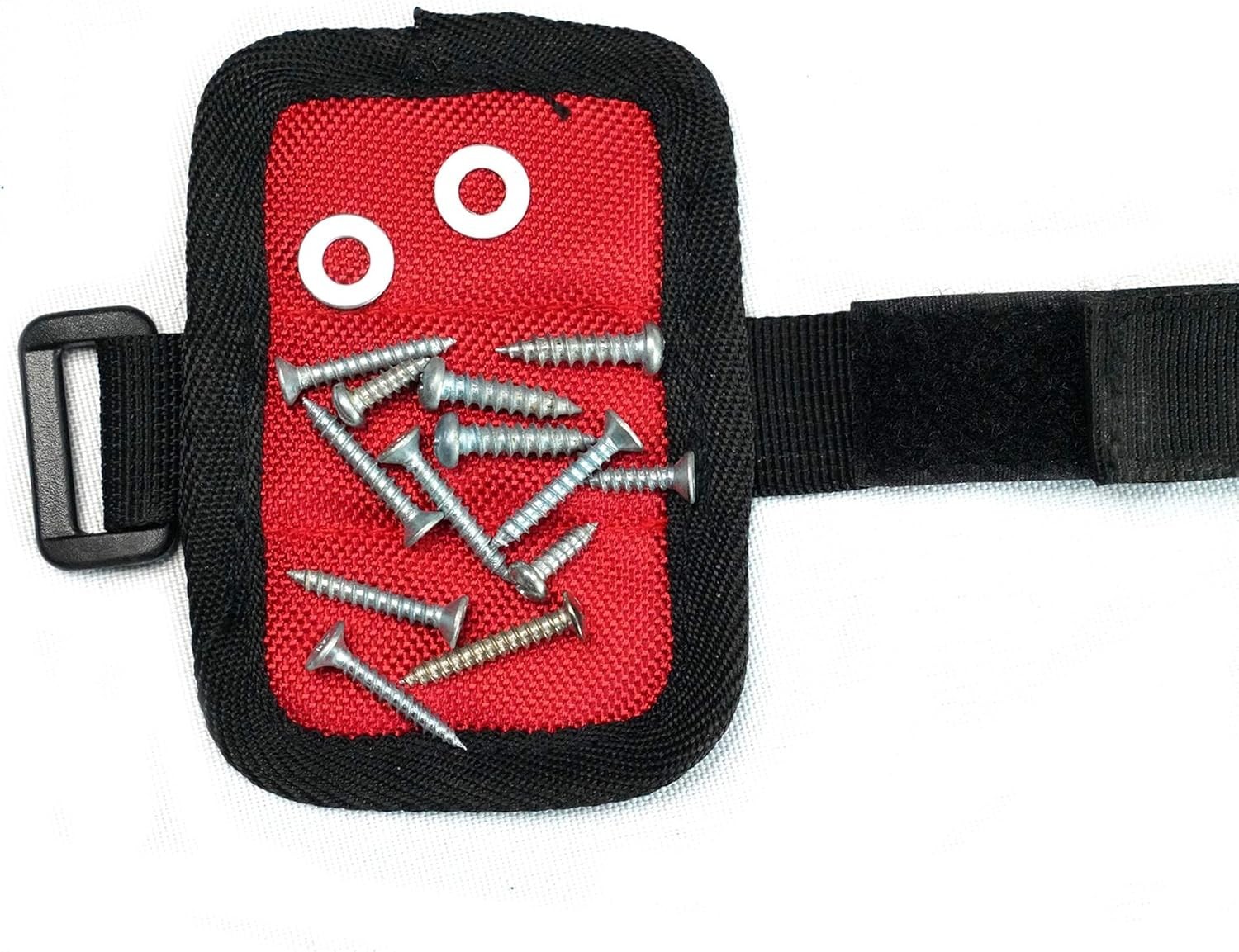 Durable Padded Work Suspenders with Magnetic Wristband