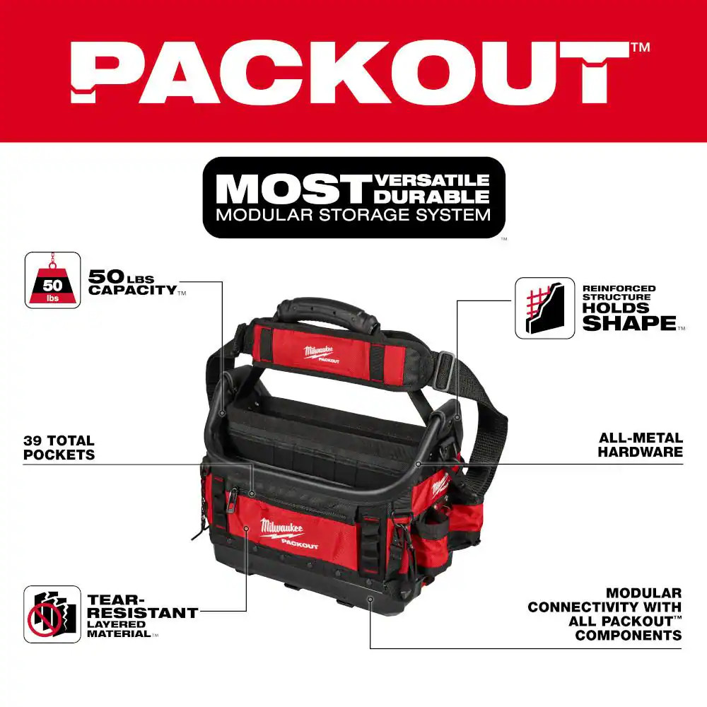 PACKOUT 15 In. Structured Tote