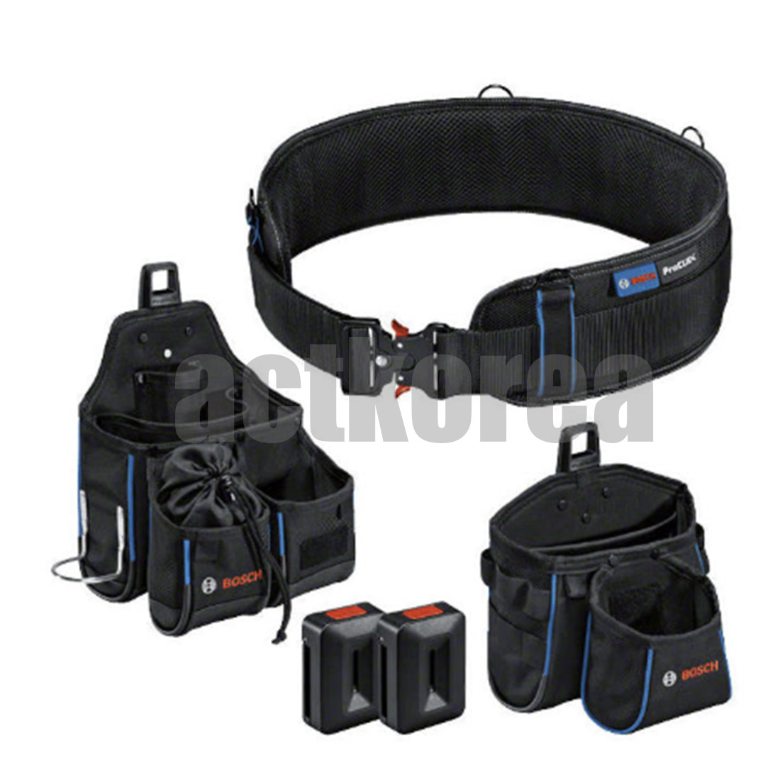 Bosch Tool Belt 93 Kit Professional Heavy Duty Tool Pouch Set Adjustable Waist